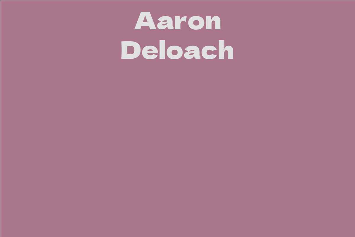 Aaron Deloach