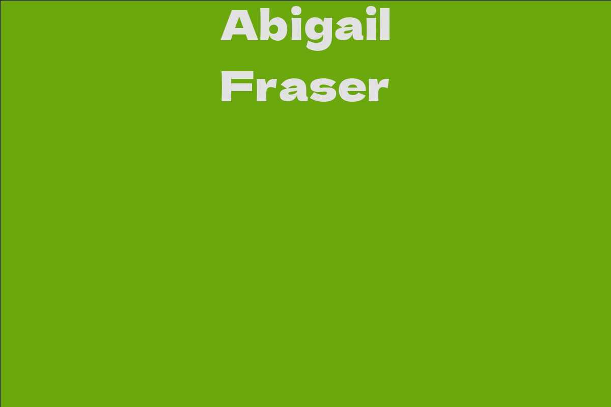 Abigail Fraser