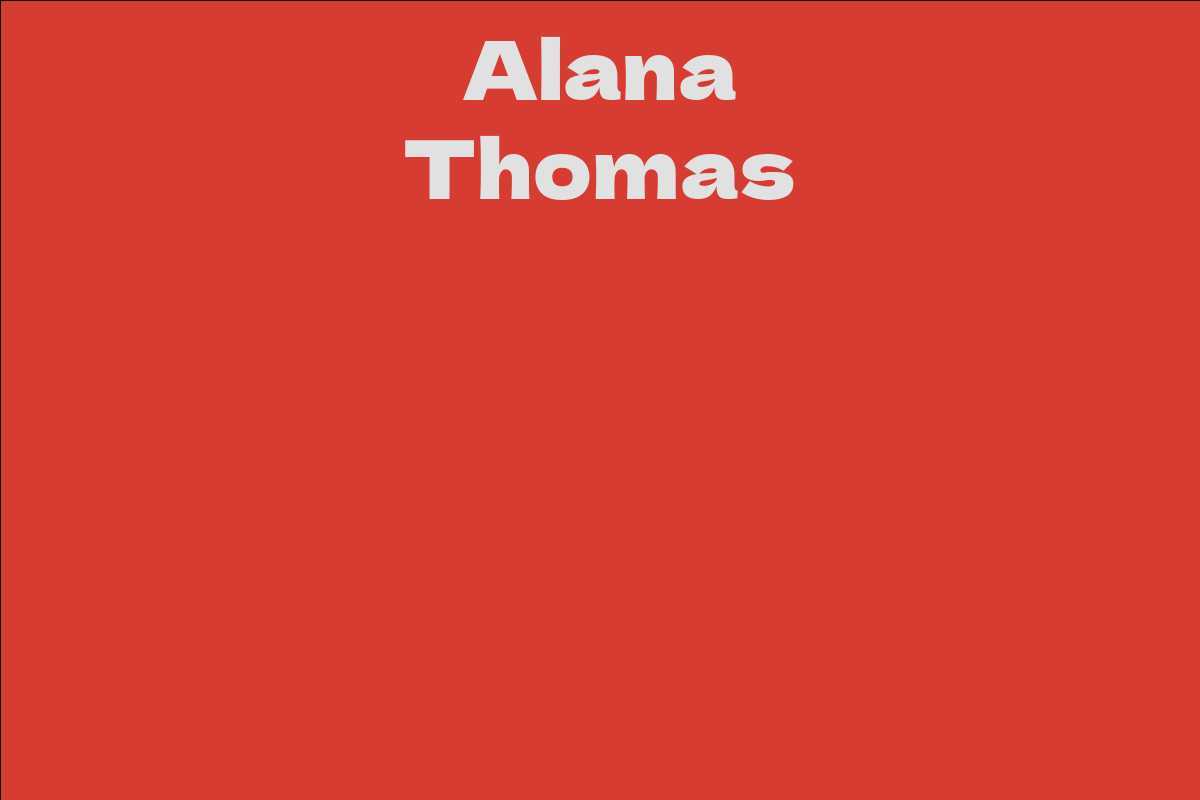 Alana Thomas