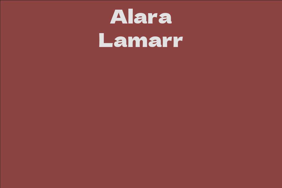 Alara Lamarr
