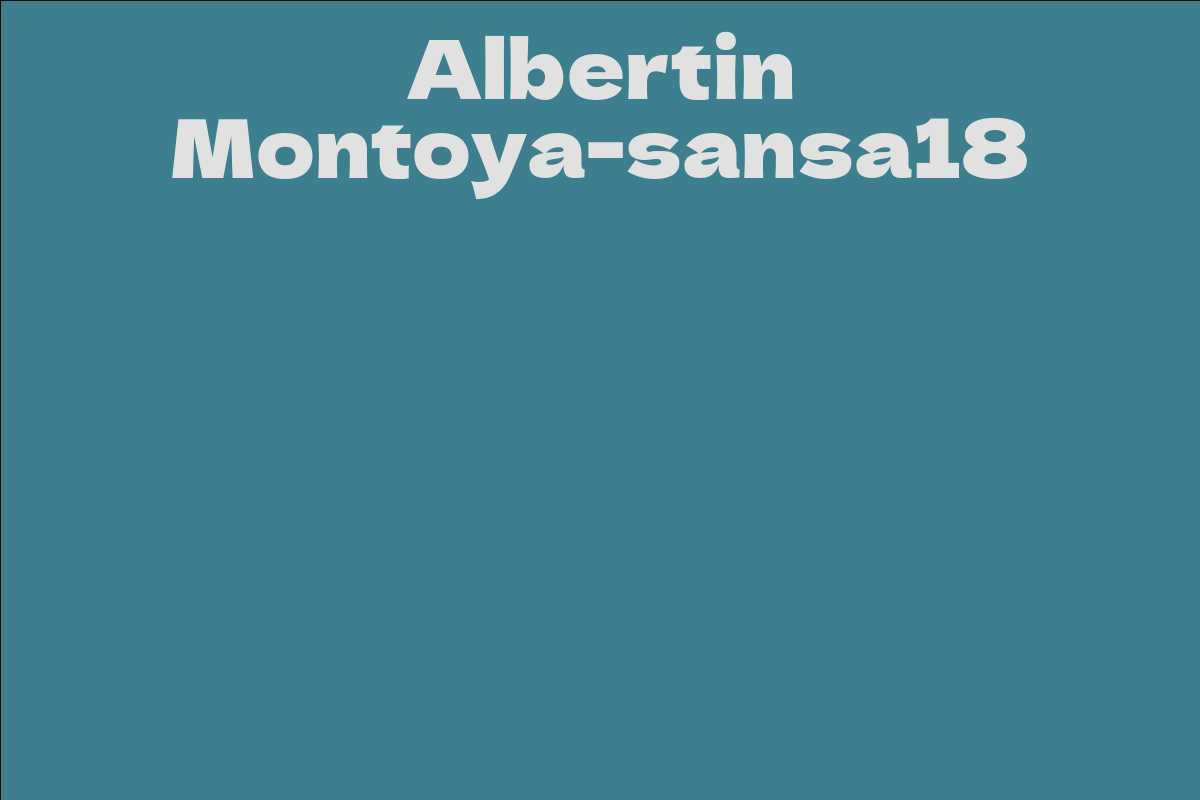 Albertin Montoya-sansa18