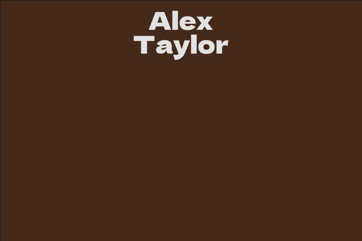 Alex Taylor