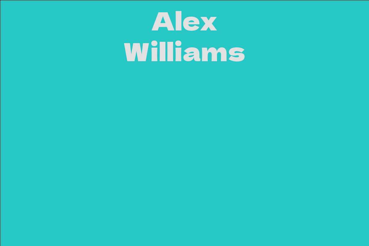 Alex Williams