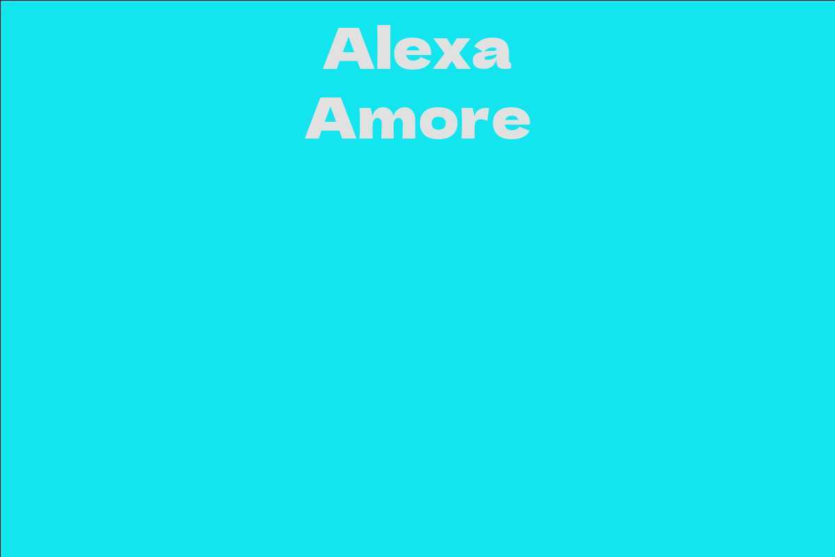 Alexa Amore