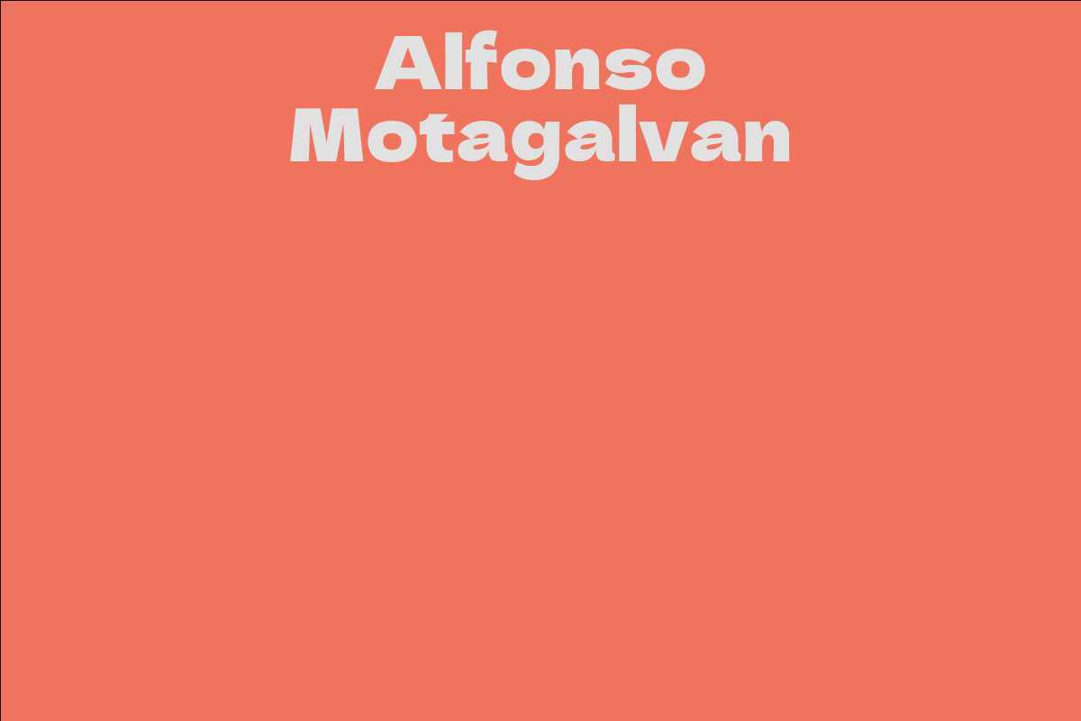 Alfonso Motagalvan