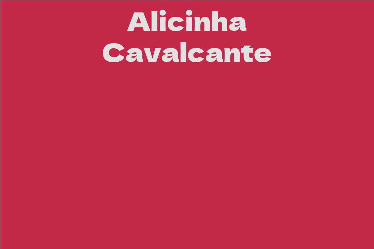 Alicinha Cavalcante