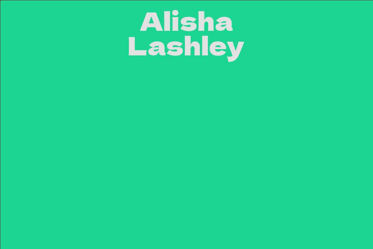 Alisha Lashley