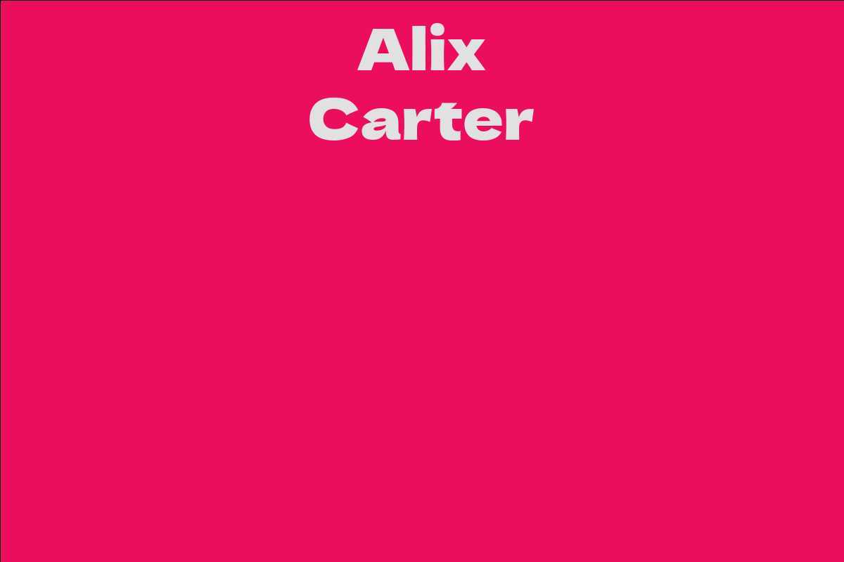 Alix Carter