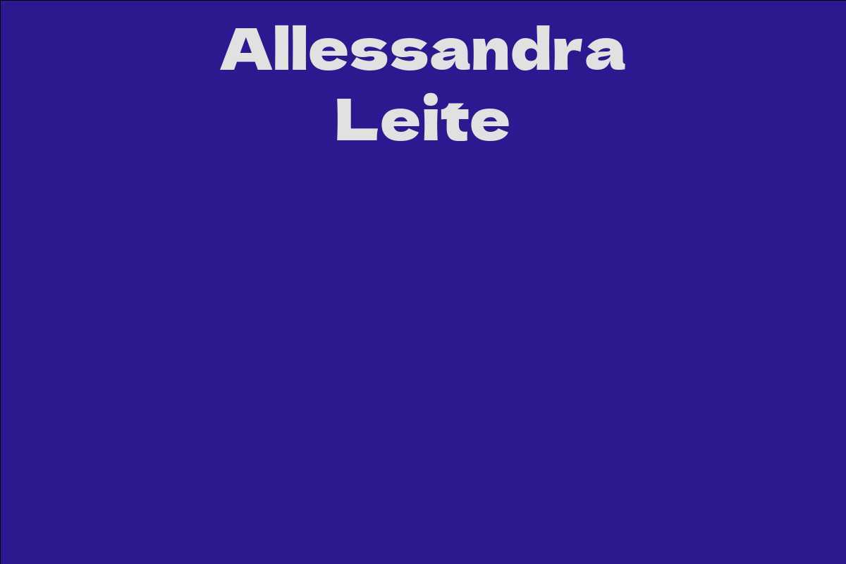 Allessandra Leite