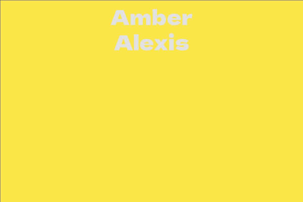 Amber Alexis