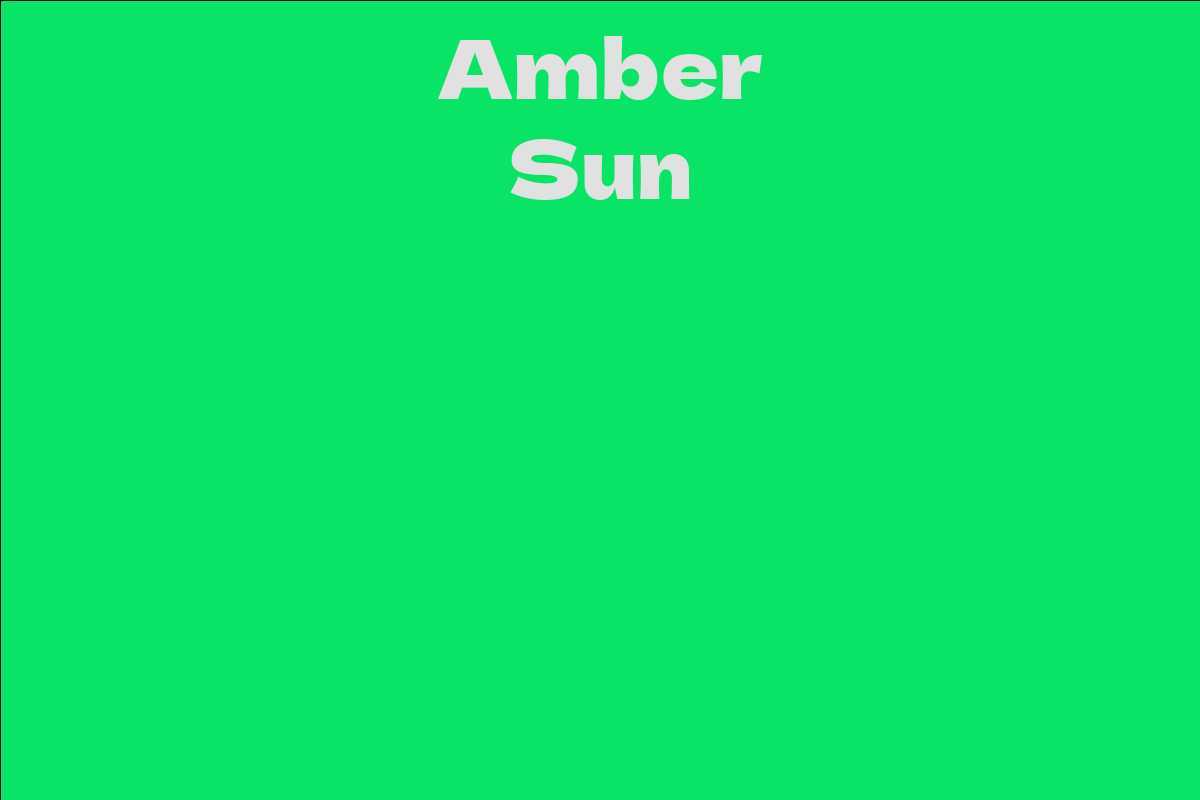 Amber Sun