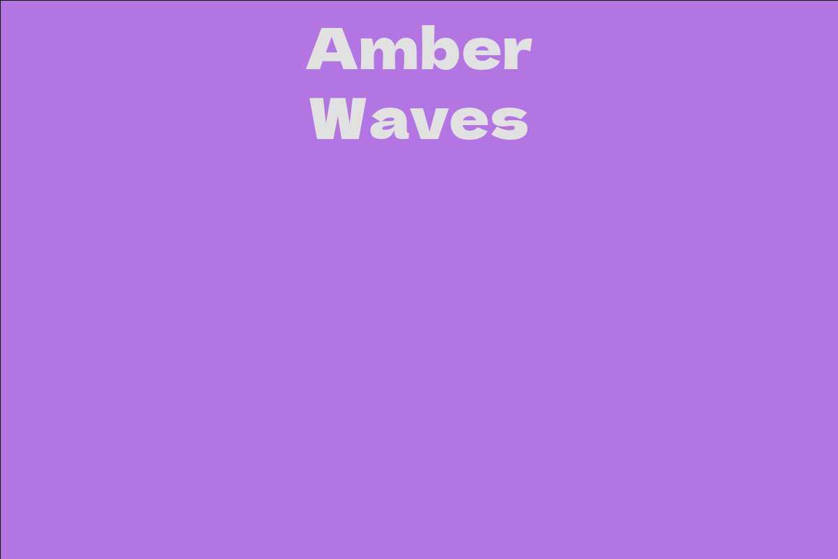 Amber Waves