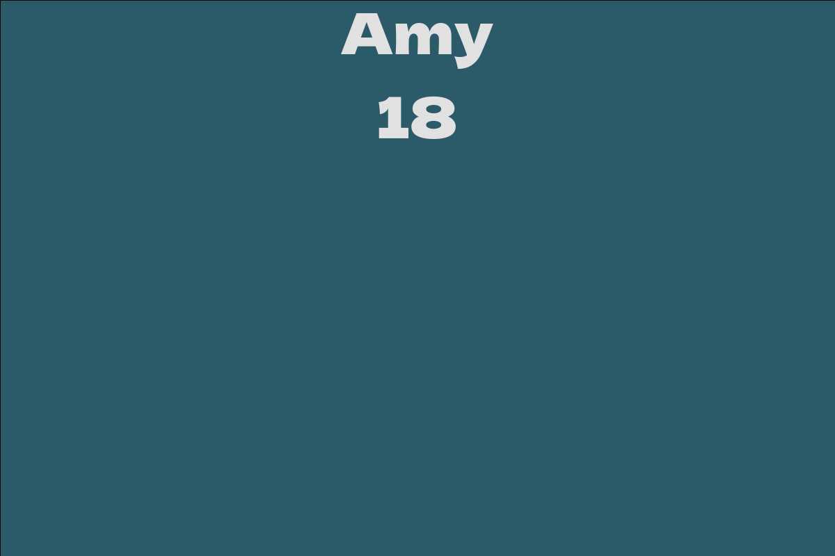 Amy 18
