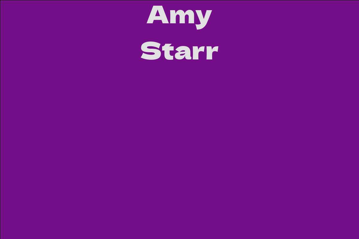 Amy Starr