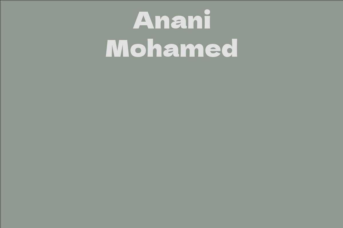 Anani Mohamed