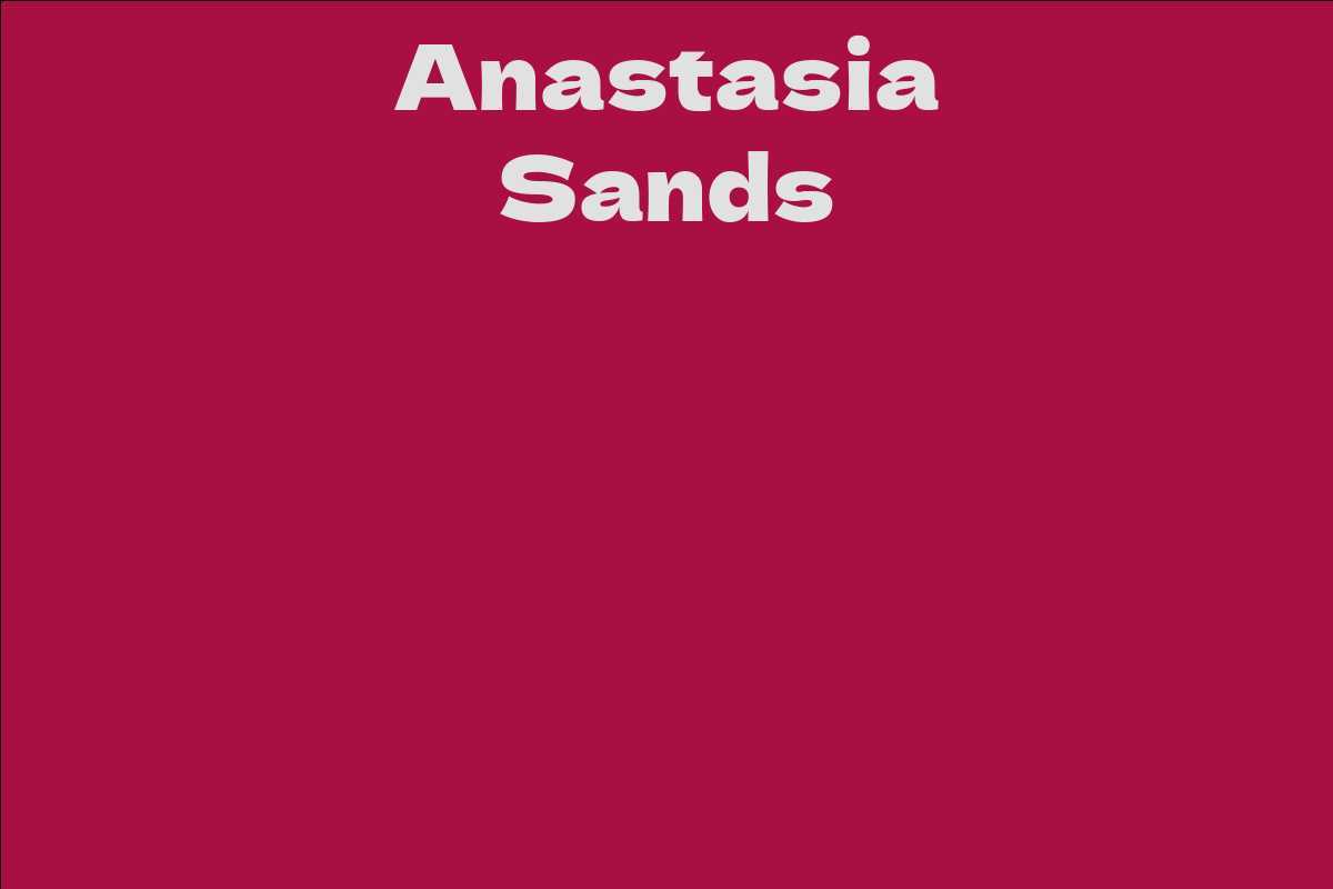 Anastasia Sands