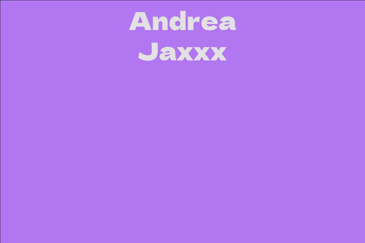Andrea Jaxxx
