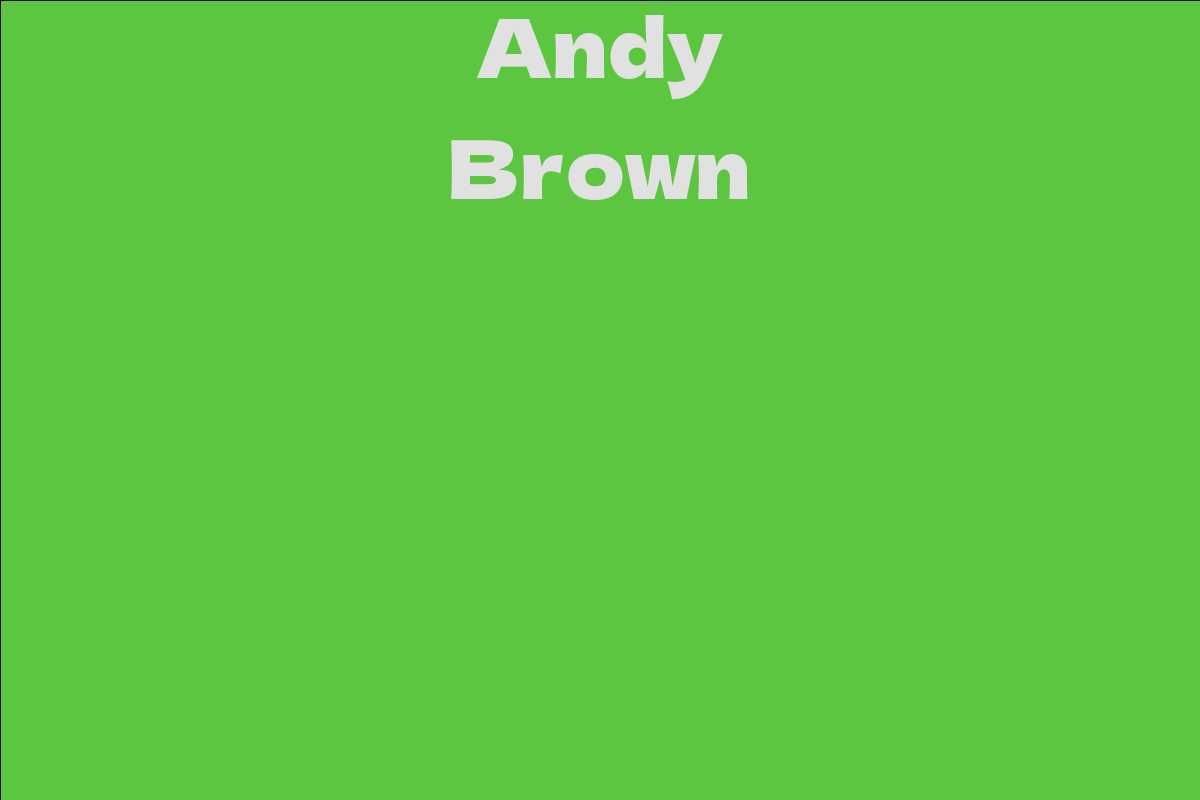 Andy Brown