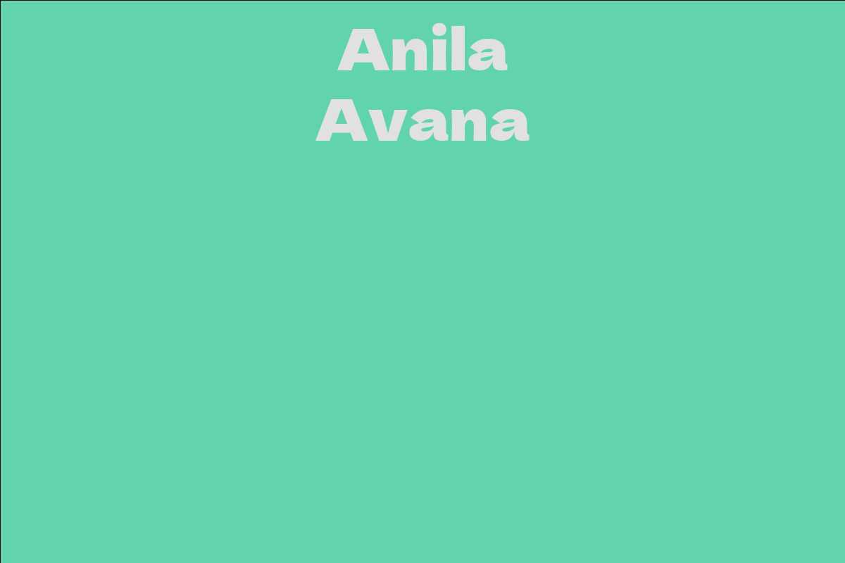 Anila Avana