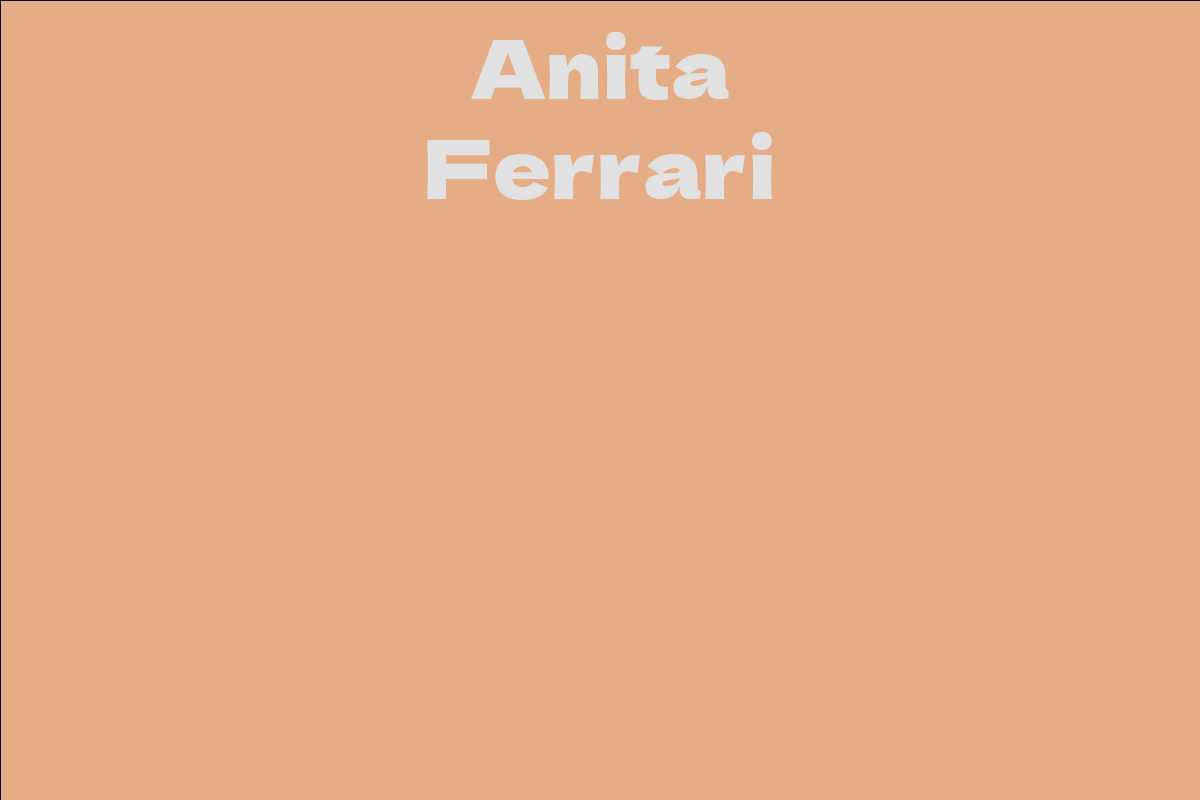 Anita Ferrari