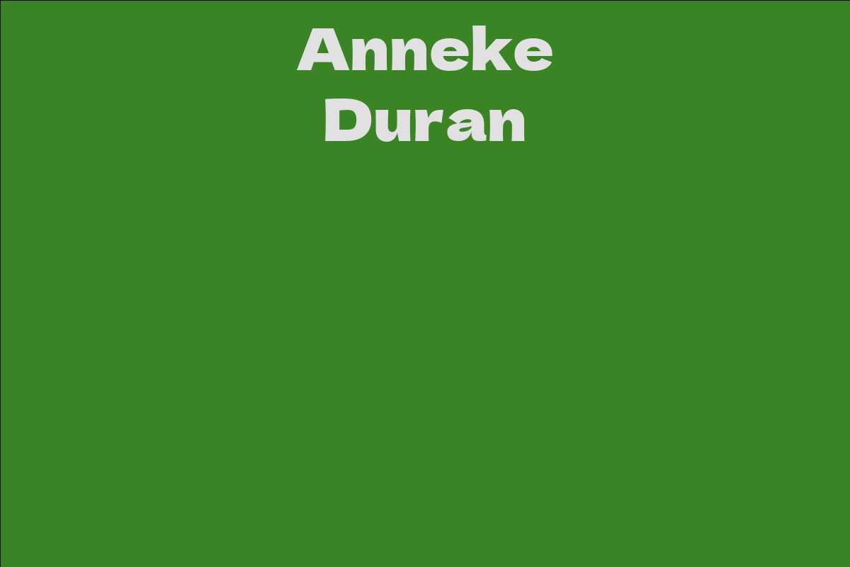Anneke Duran