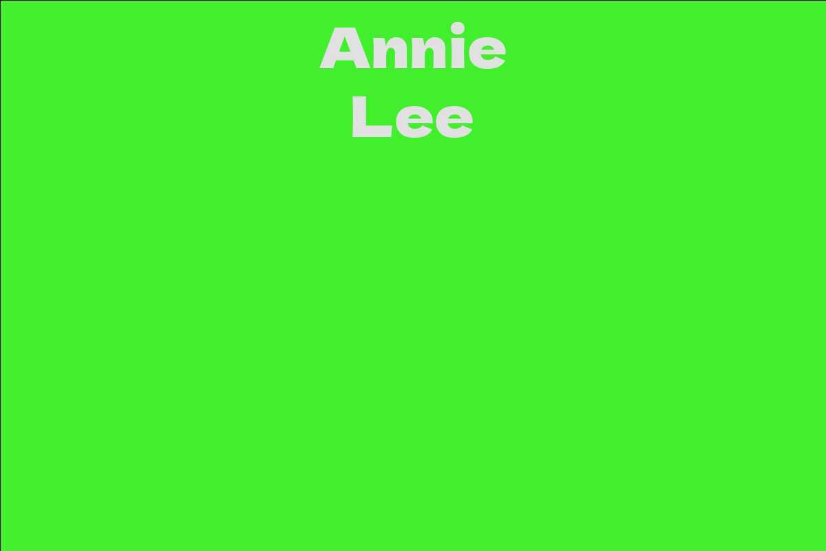 Annie Lee