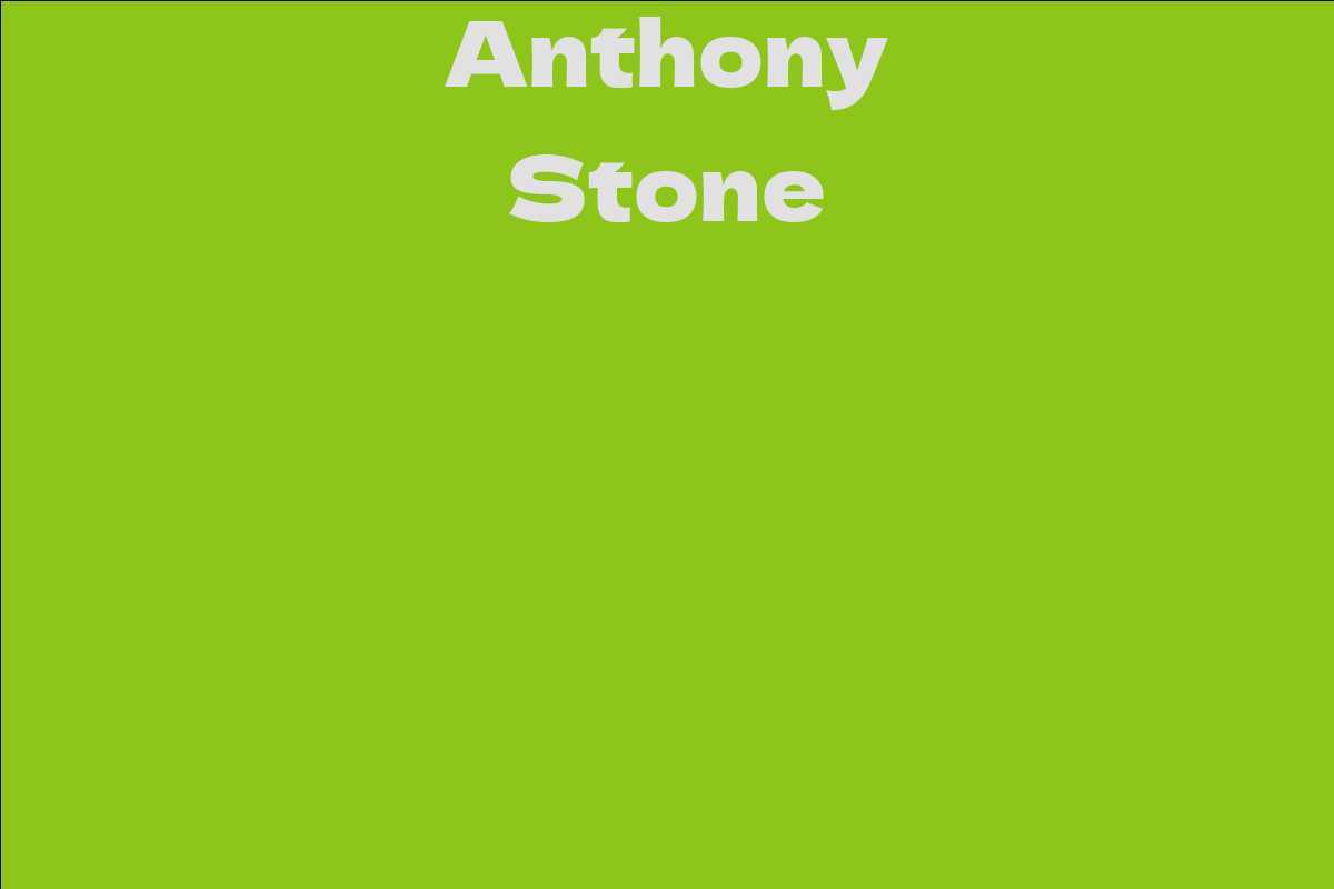 Anthony Stone