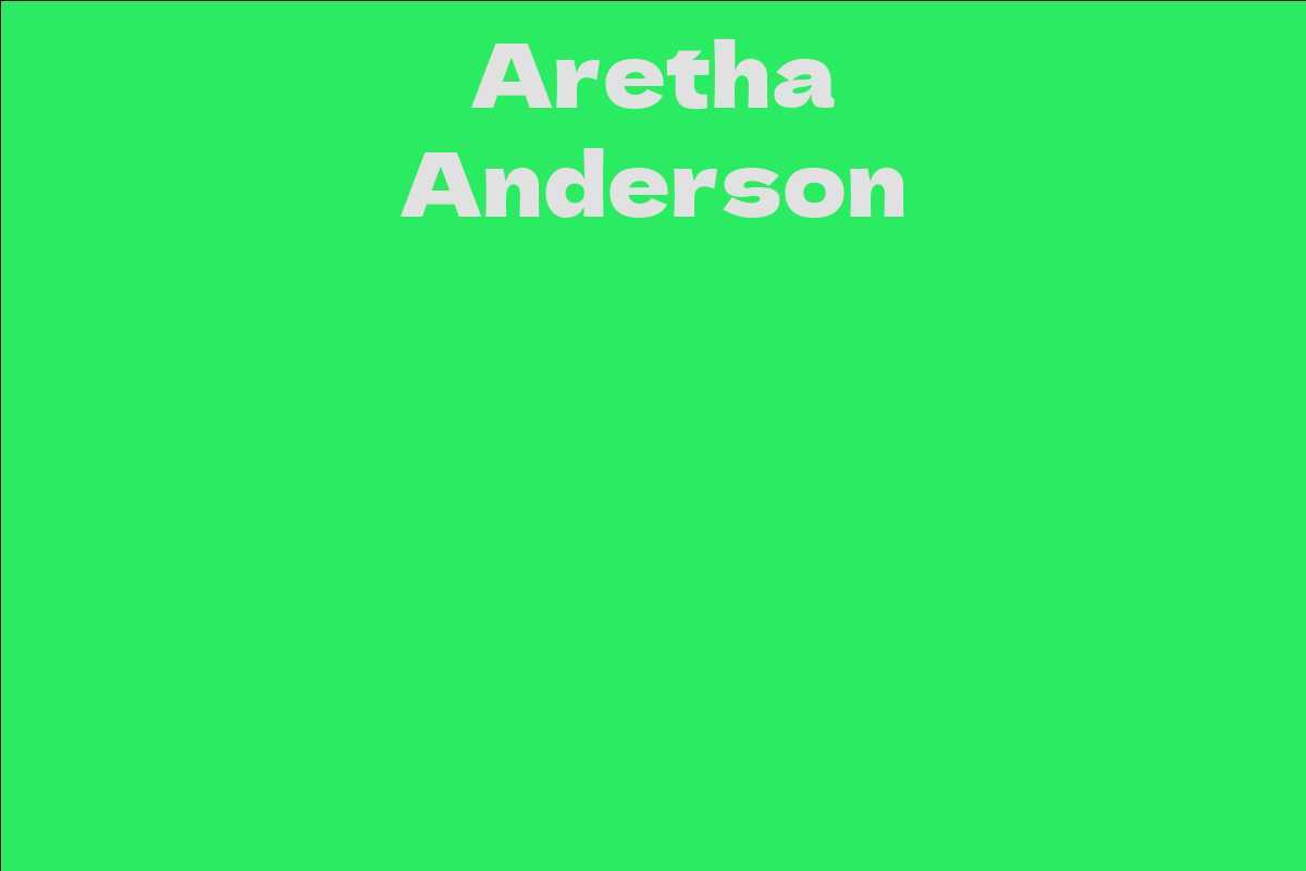 Aretha Anderson
