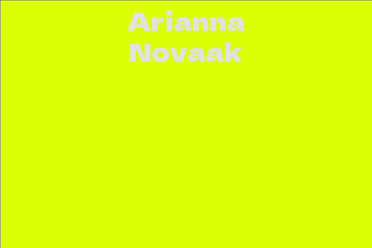 Arianna Novaak