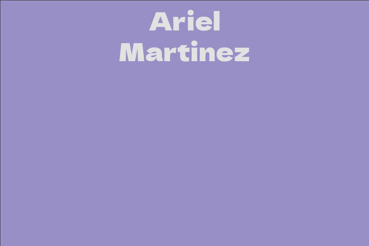 Ariel Martinez