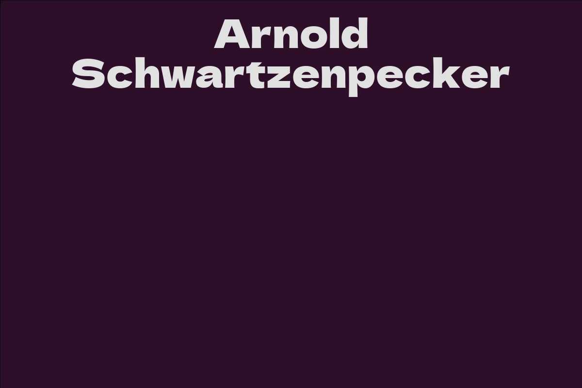 Arnold Schwartzenpecker