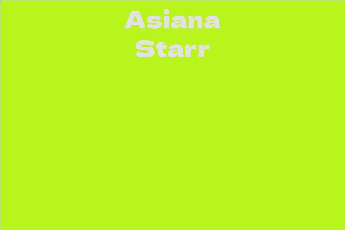 Asiana Starr