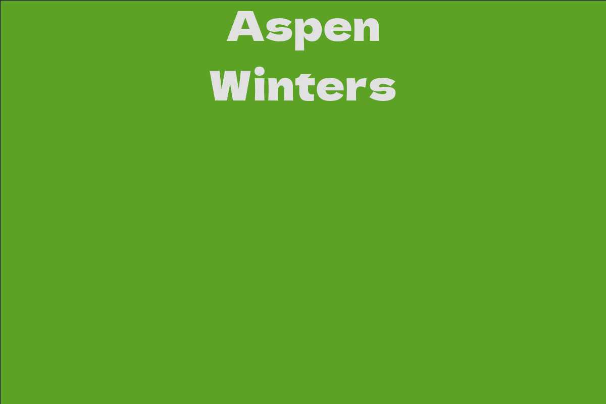 Aspen Winters