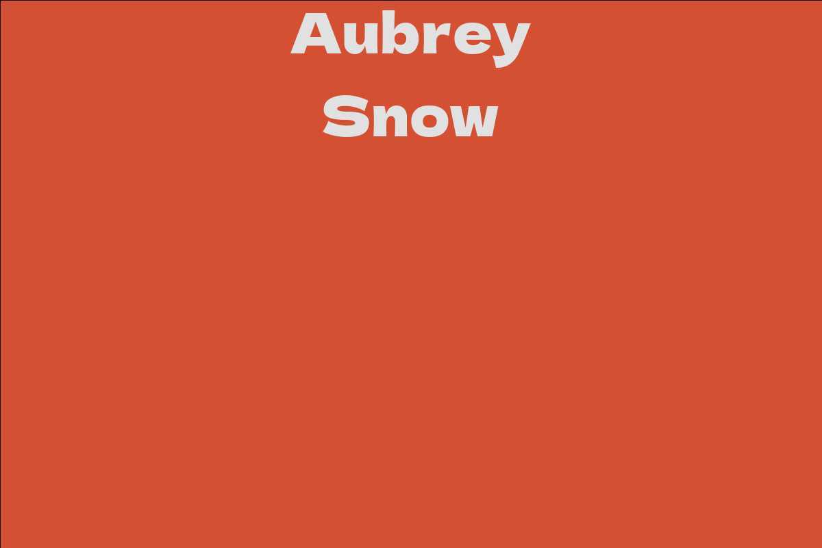 Aubrey Snow