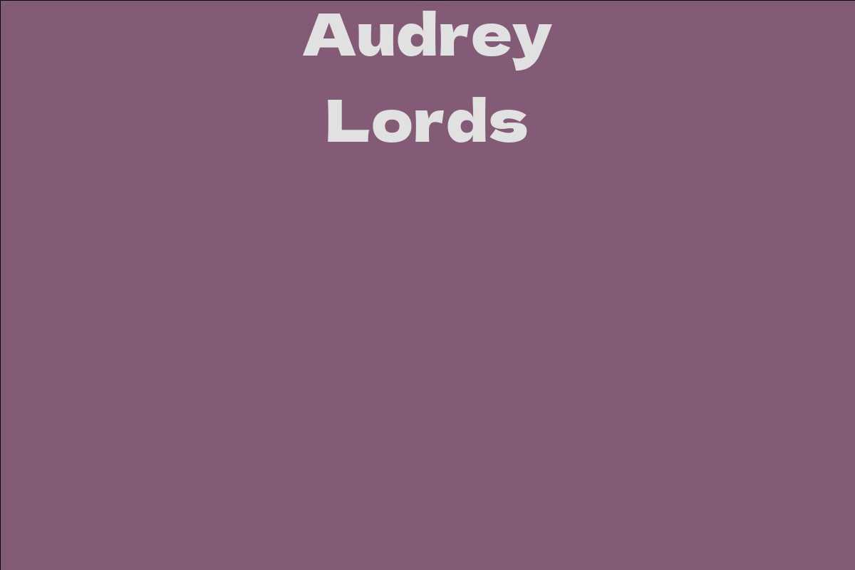 Audrey Lords