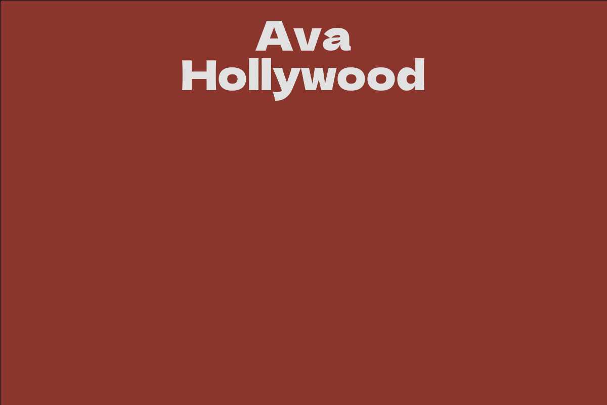 Ava Hollywood