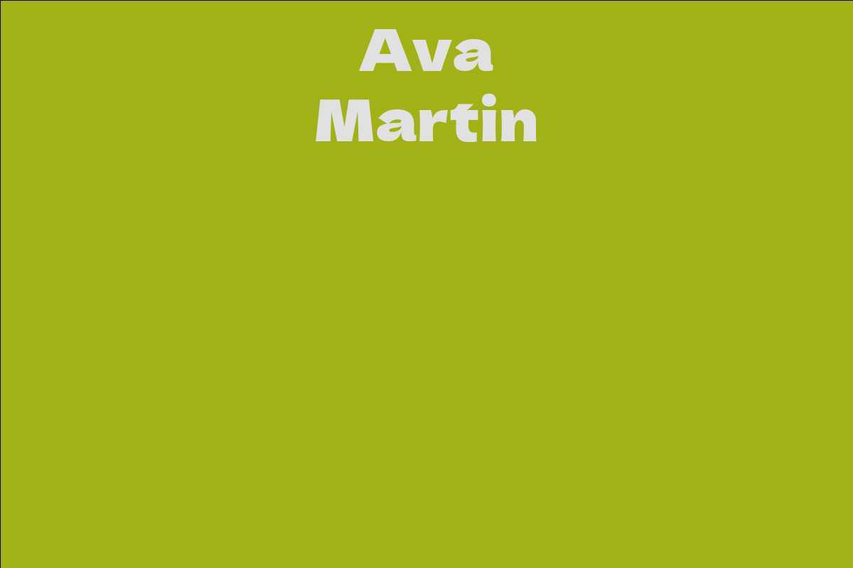 Ava Martin