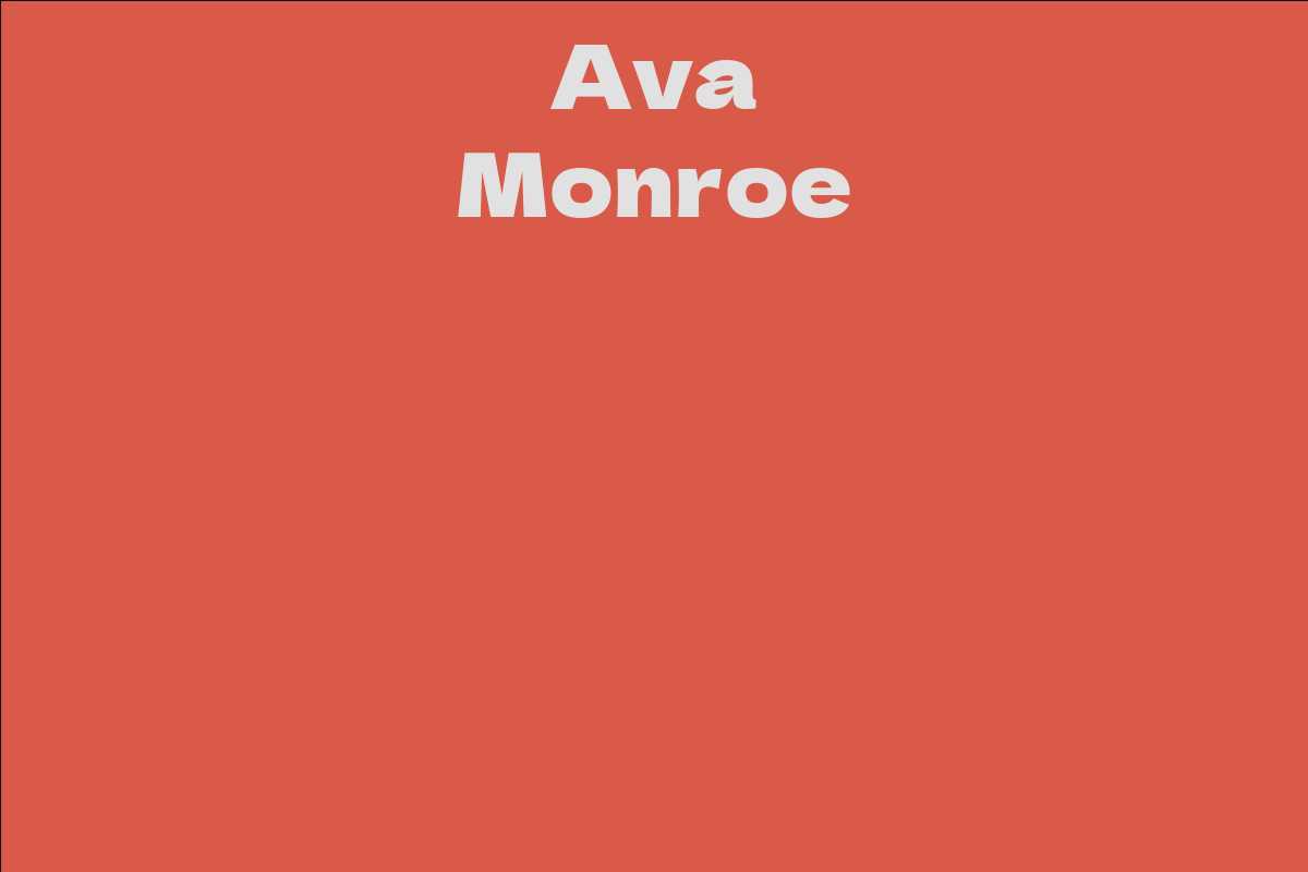 Ava Monroe