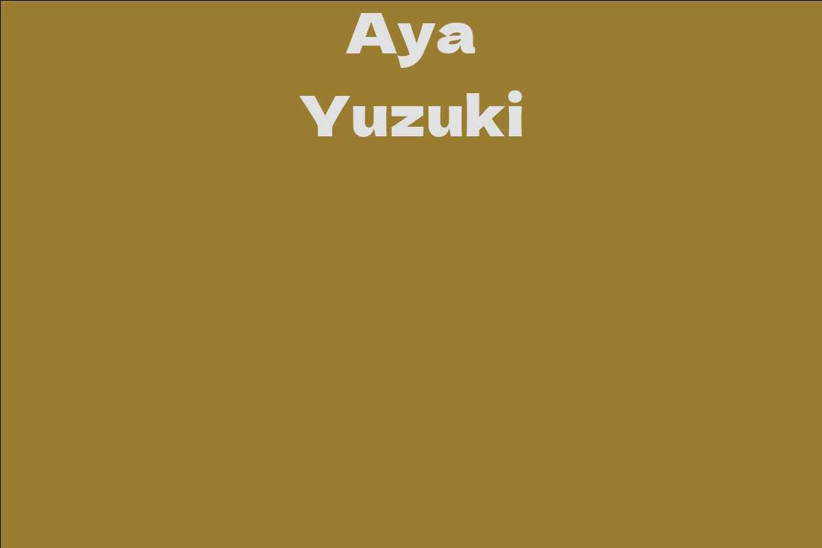 Aya Yuzuki