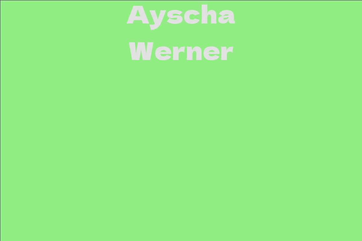 Ayscha Werner