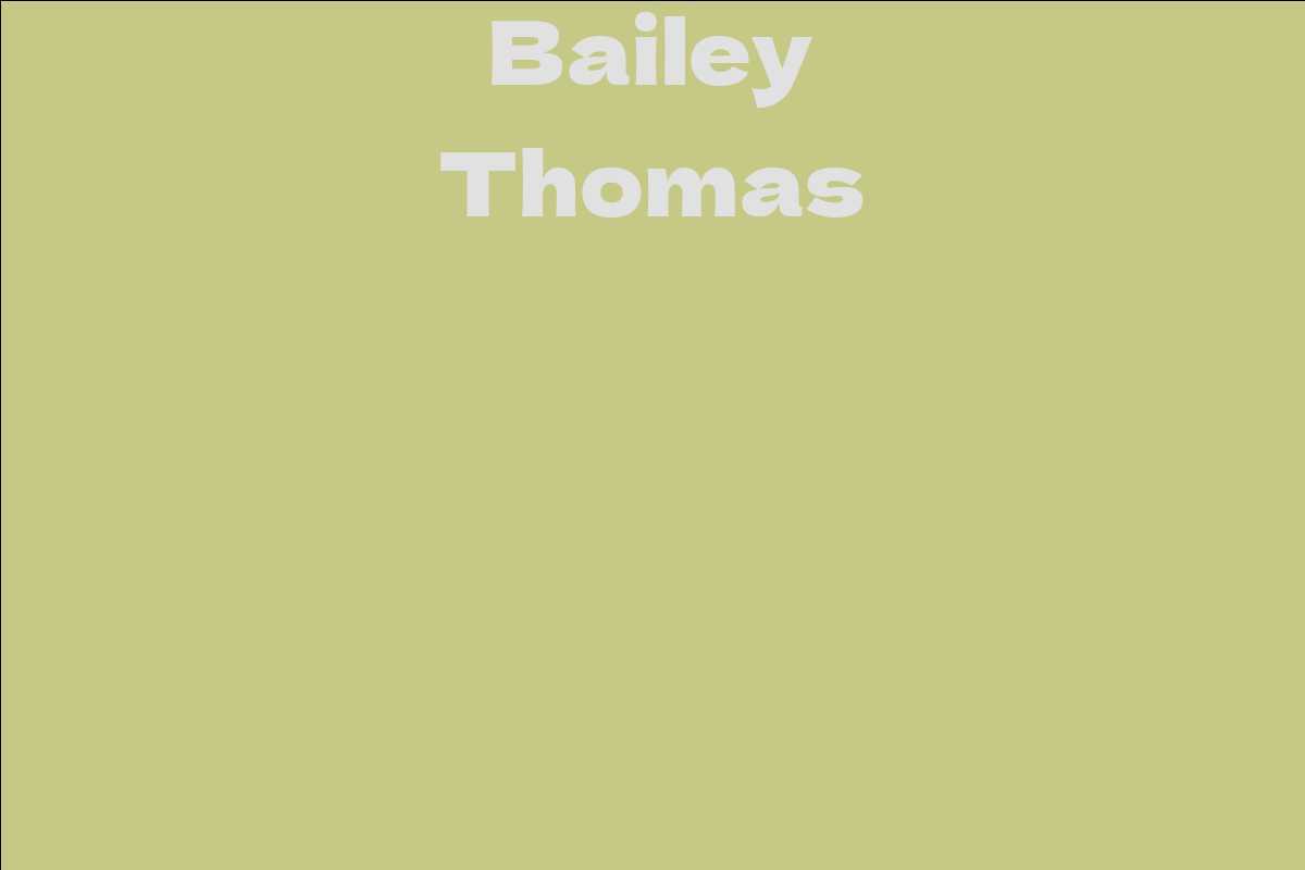 Bailey Thomas