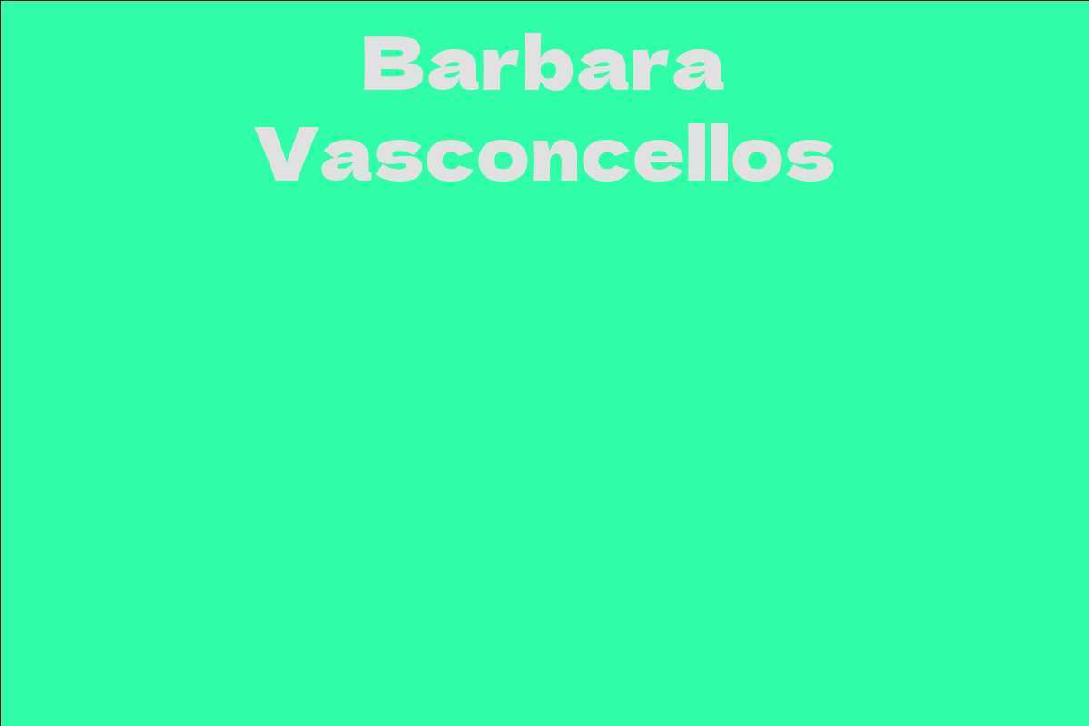 Barbara Vasconcellos