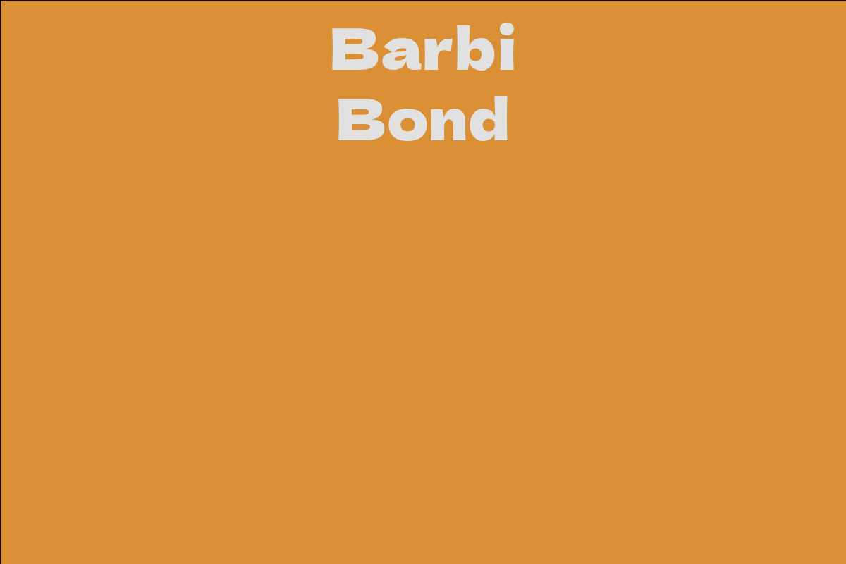 Barbi Bond