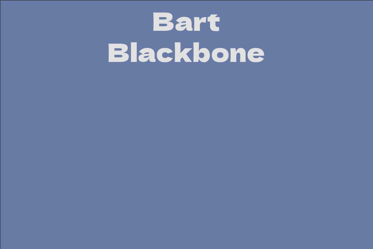 Bart Blackbone