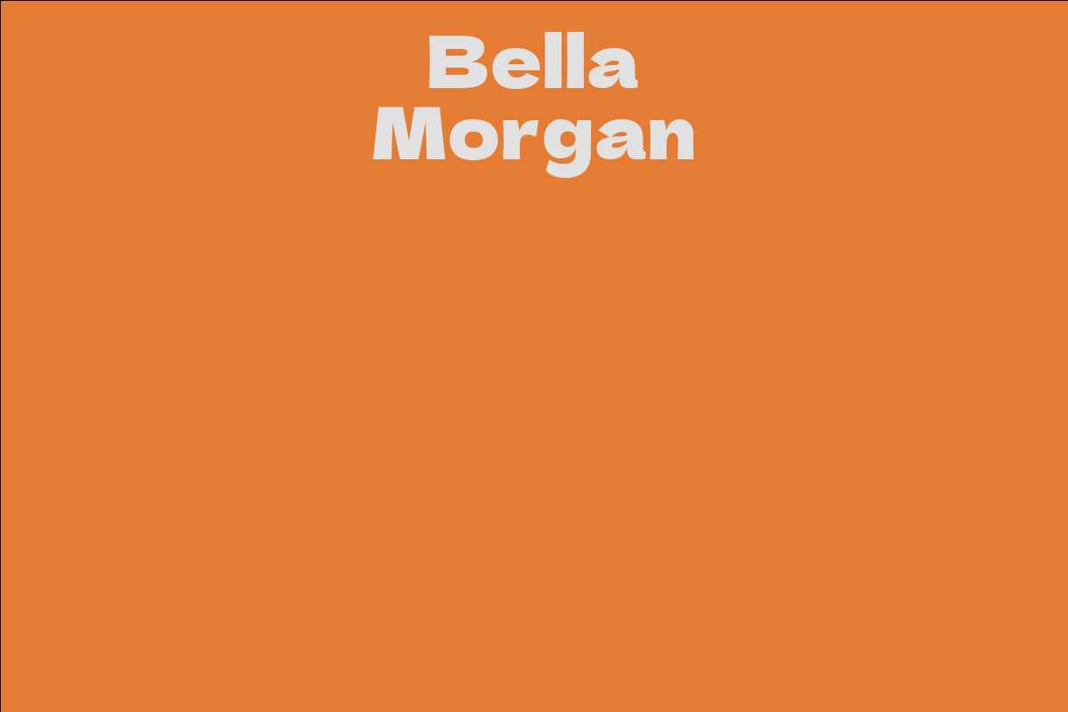Bella Morgan