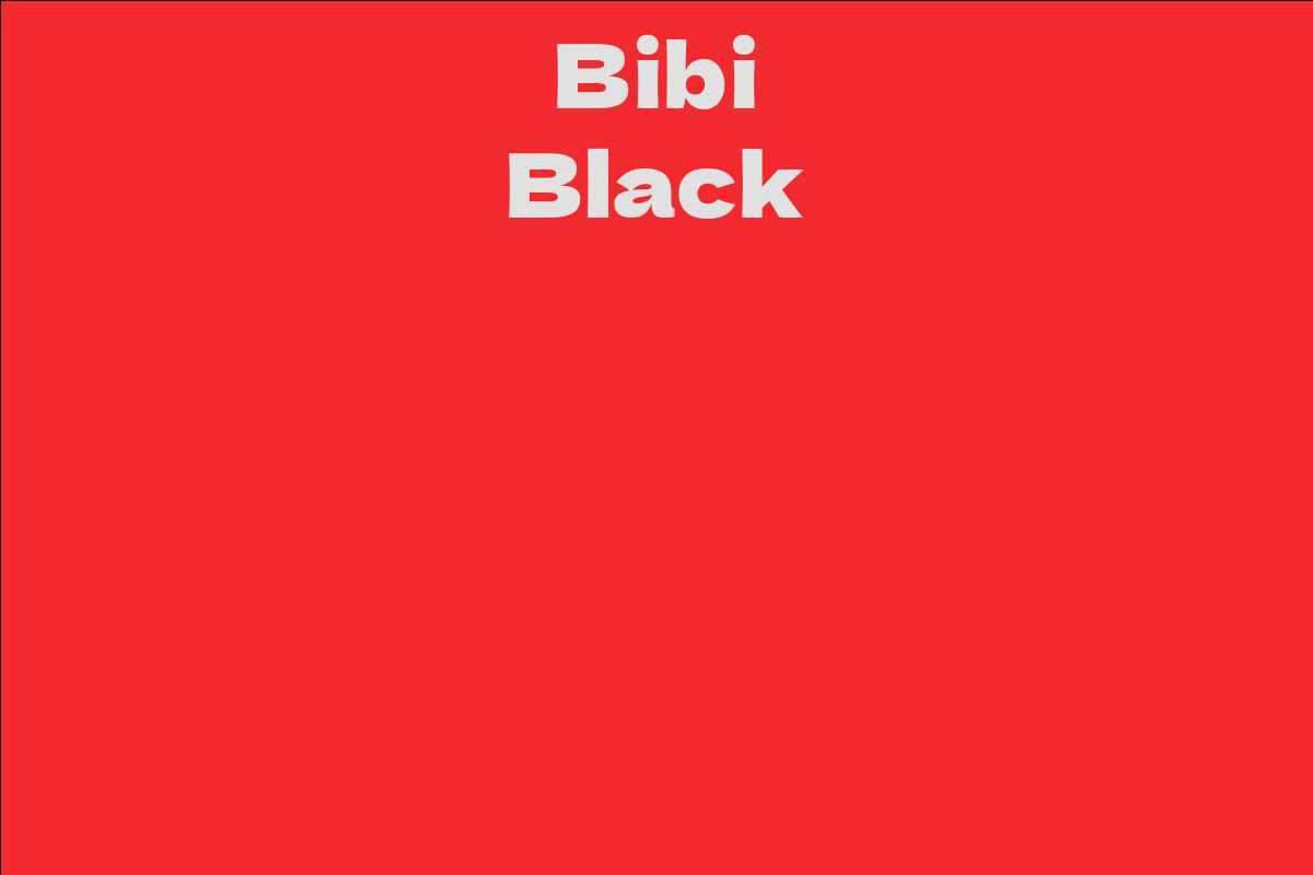 Bibi Black