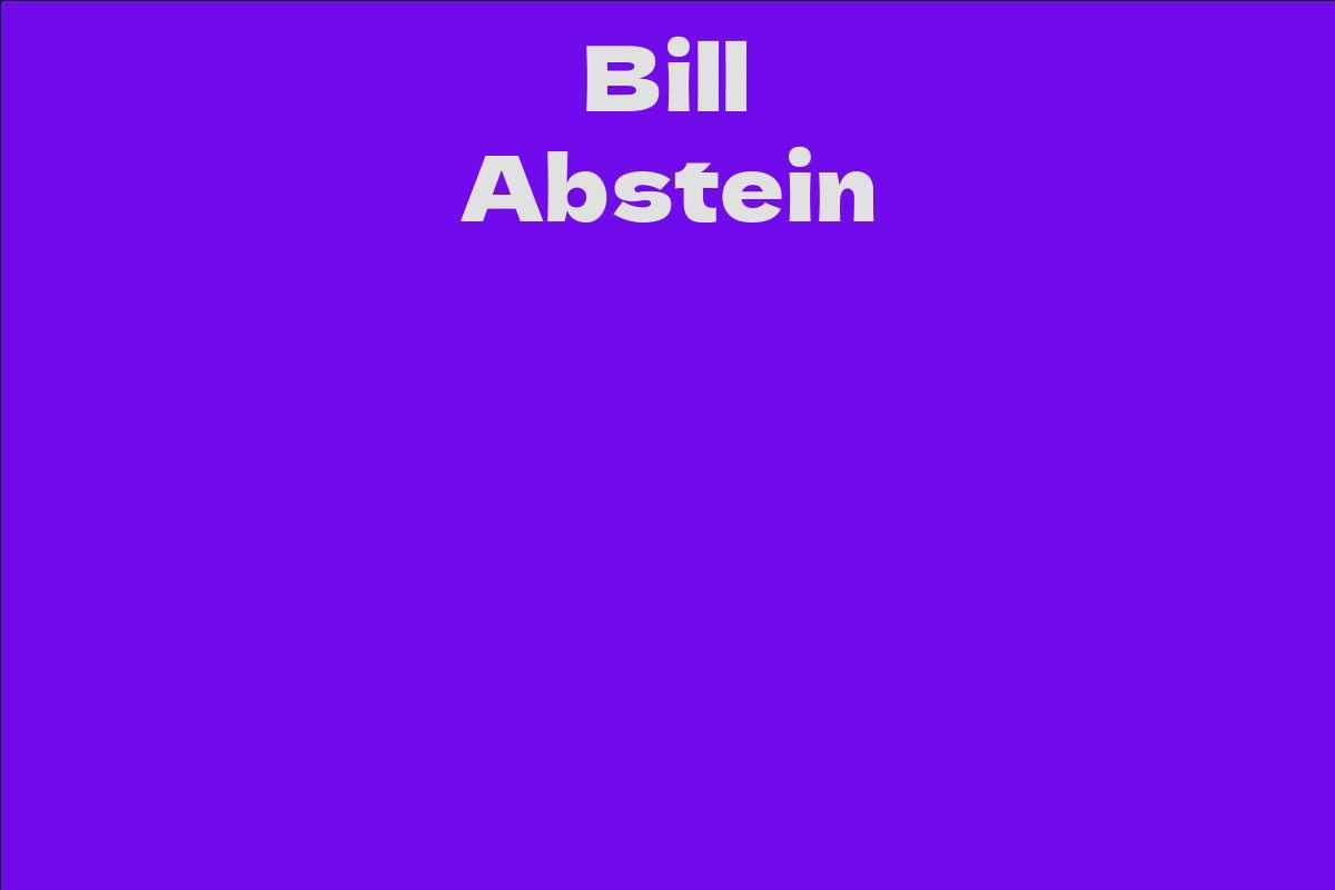 Bill Abstein