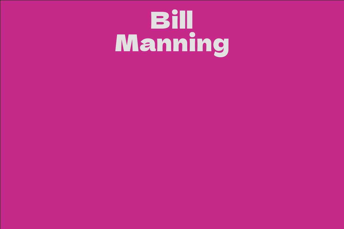 Bill Manning