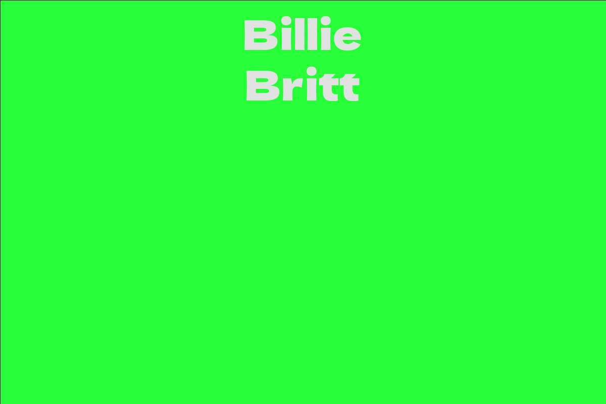 Billie Britt