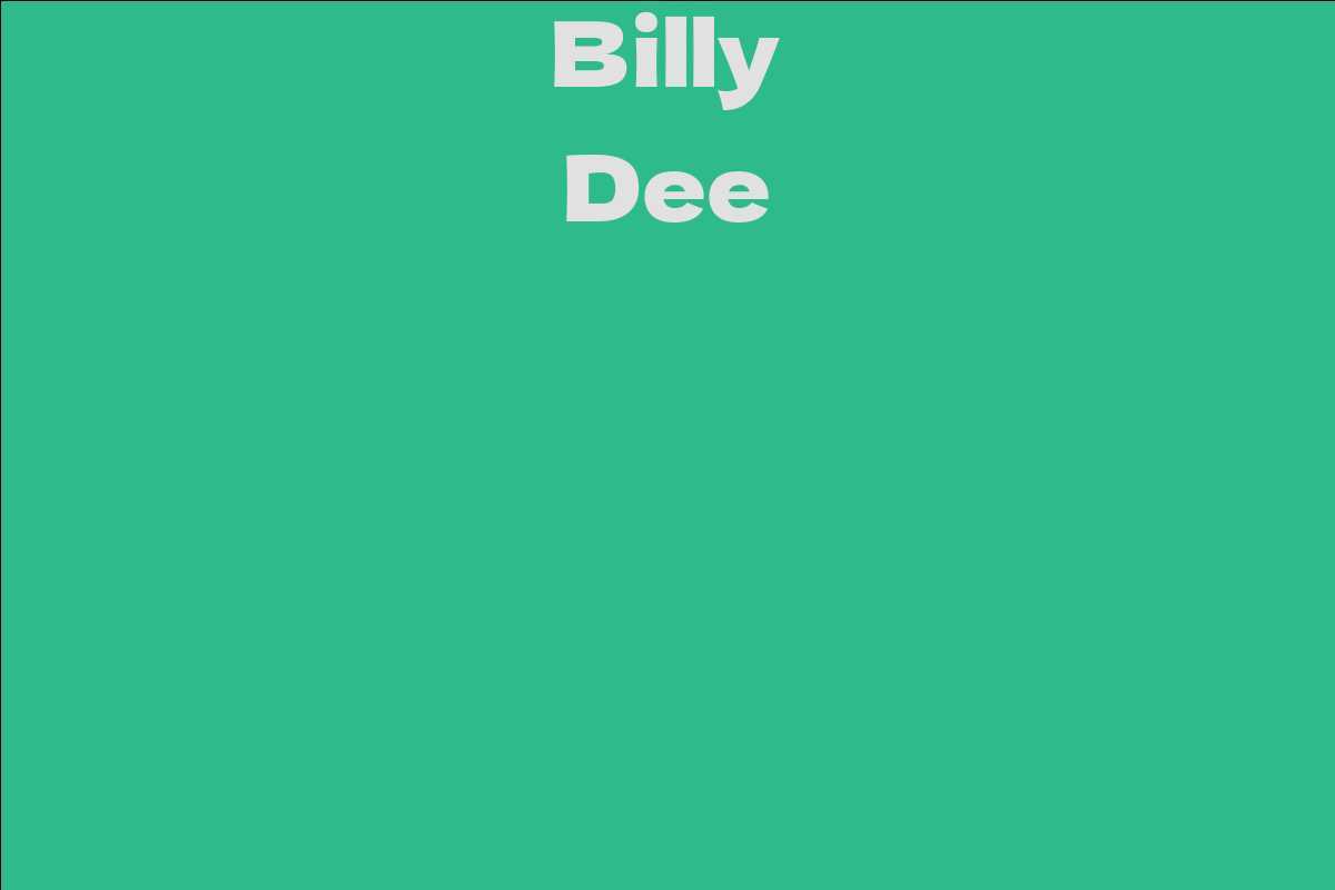 Billy Dee
